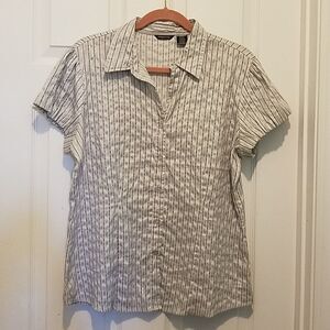 Maurice's striped button down Sz XL